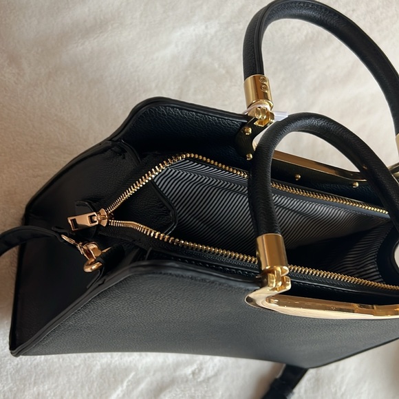 NWT, Le Bag Los Angeles Shoulder purse, Black - Picture 11 of 13